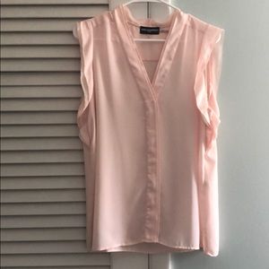 Karl lagerfeld pink blouse
